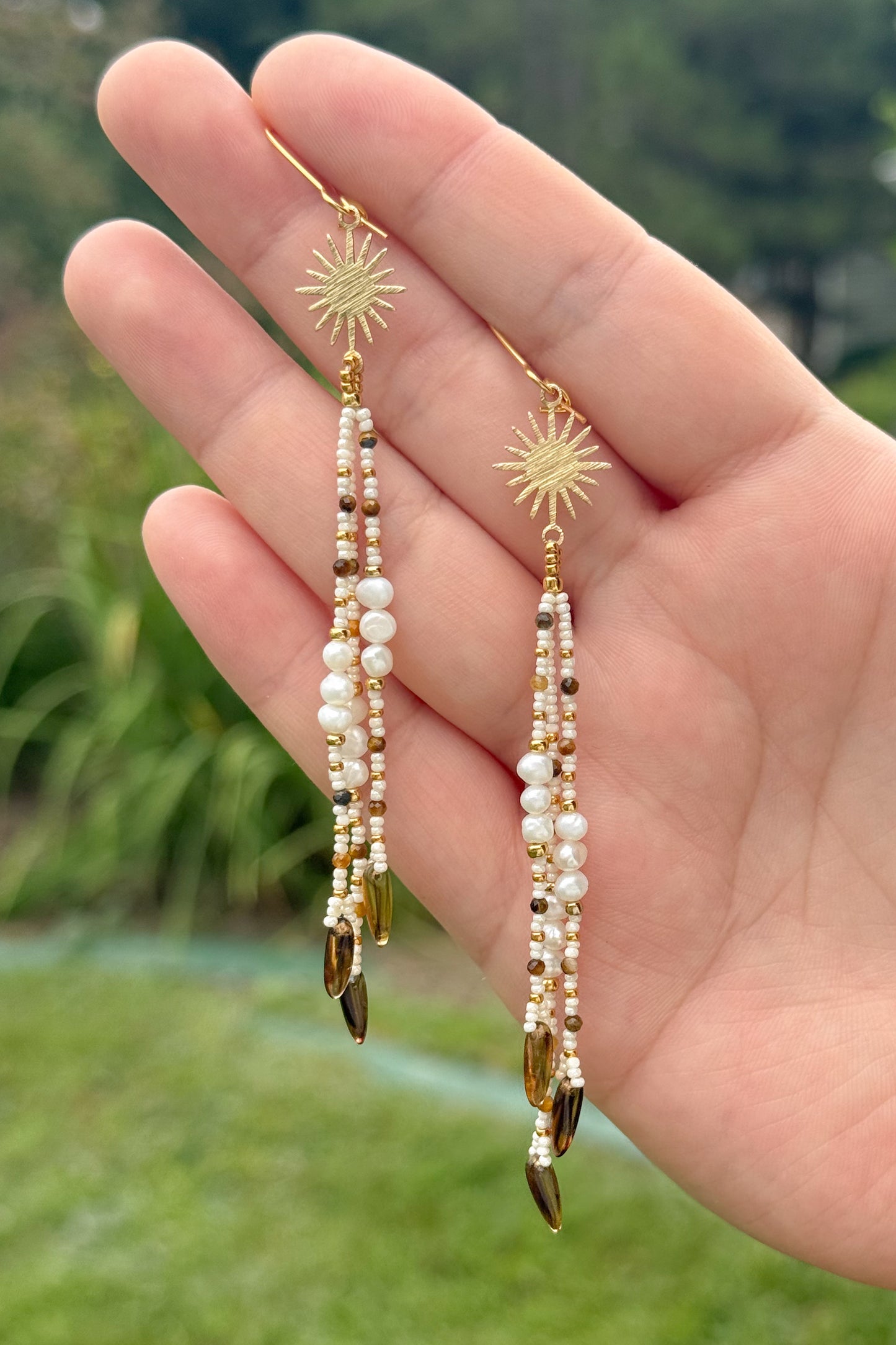 ‘Low Tide’ Tassel Earrings
