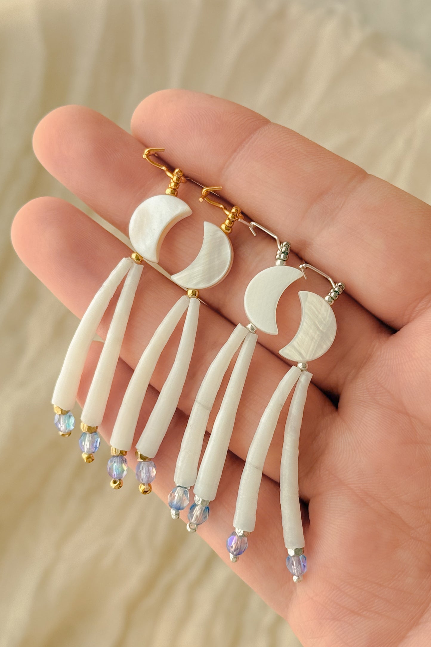 Dentalium Earrings