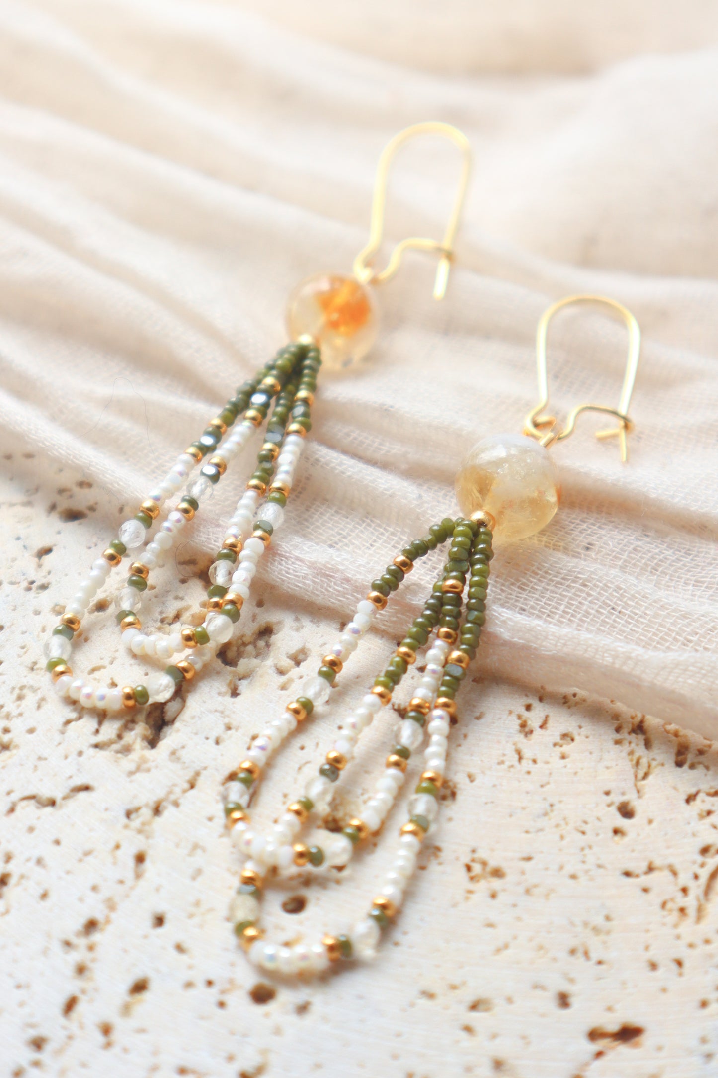 Citrine Drop Earrings