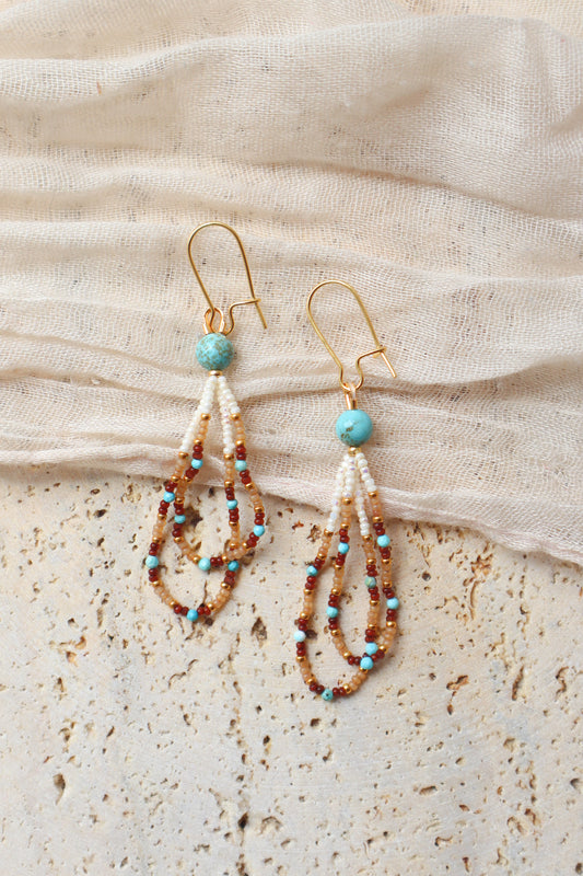 Turquoise Drop Earrings