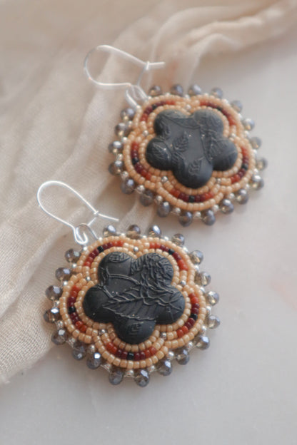 Raven Bloom Earrings