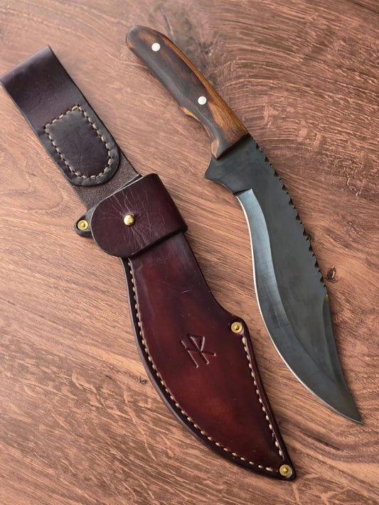 Kukri-Style Camping Knife