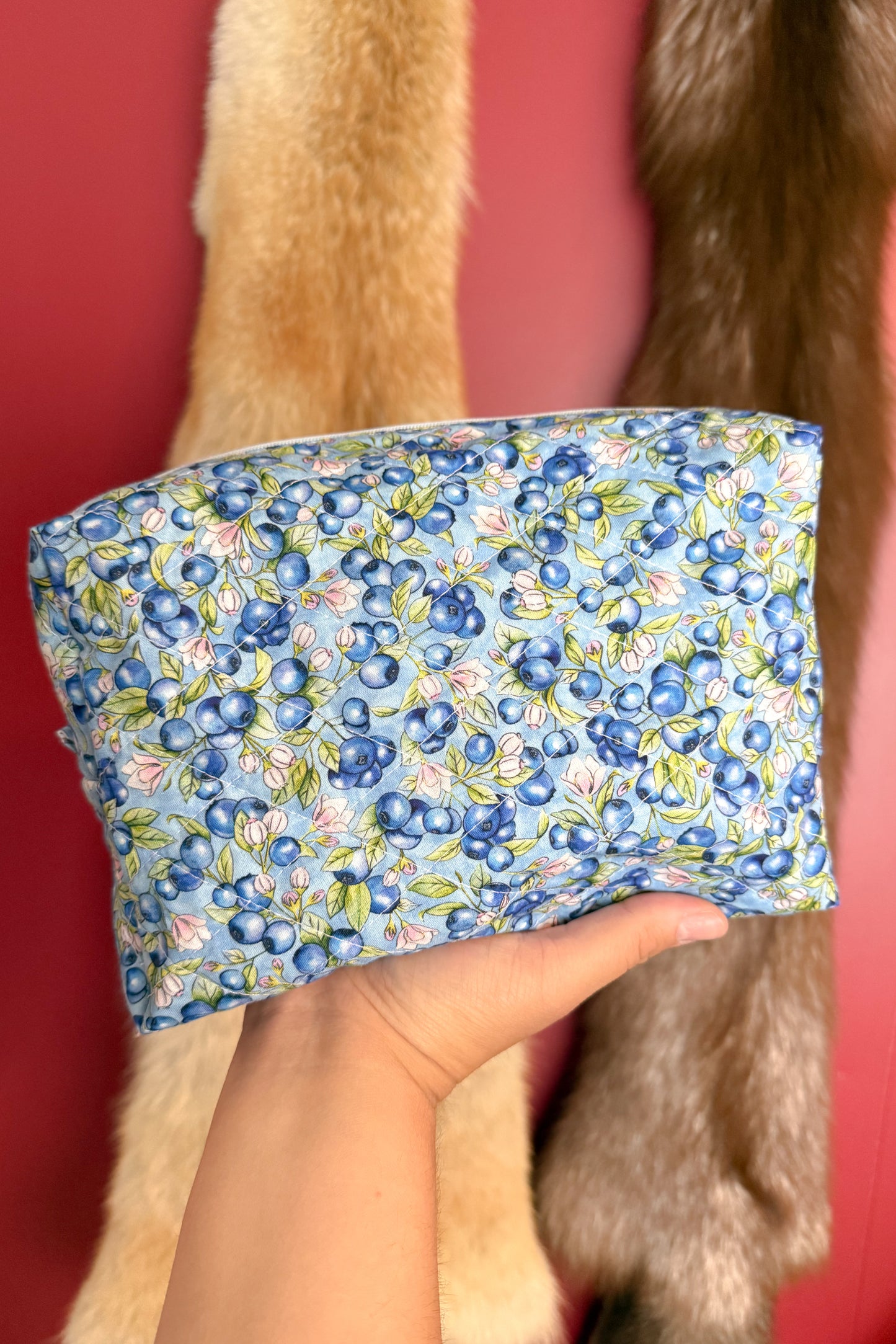 Blueberry Boxy Bag